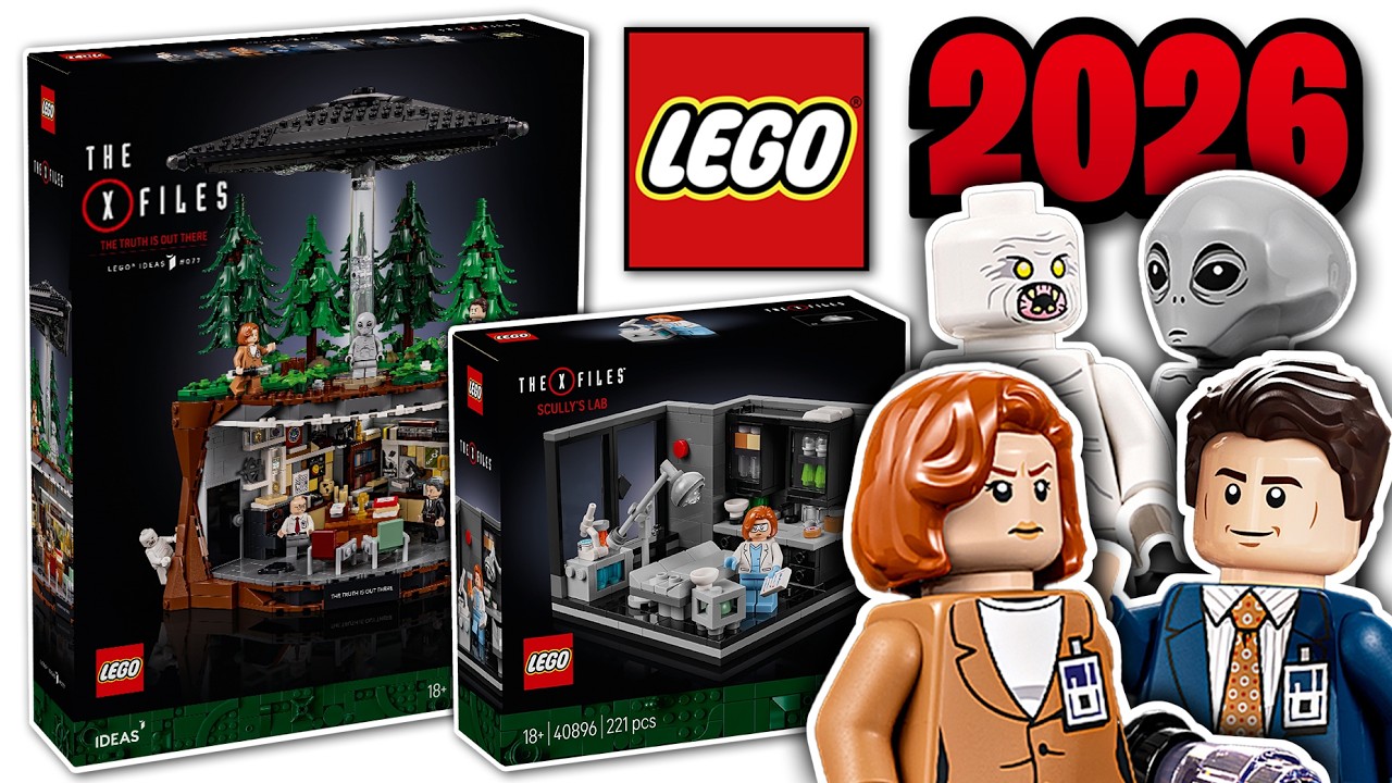LEGO The X-Files IDEAS Sets OFFICIALLY Revealed 