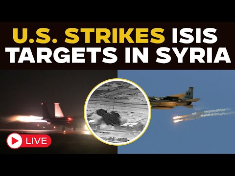 Operation Hawkeye Strike LIVE: US Carries Out Large-Scale Strikes Against ISIS In Syria | Trump