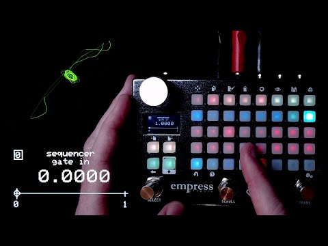 Zoia Tutorial: Switching Sequencer Steps On or Off - Empress Effects Zoia