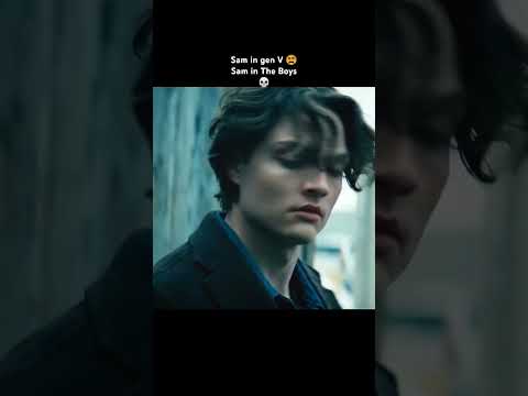 sam in Gen V : 😵🥴 | Sam in The boys 💀☠️#genv #theboys #theboysedit #sam #theboysseason4