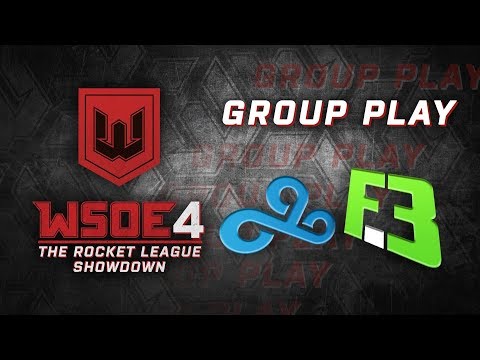 Cloud9 vs FlipSid3 Tactics - WSOE 4: The Rocket League Showdown - Groups