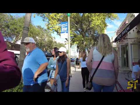 Walking Atlantic Avenue Delray Beach Florida. | Travel Vlog.