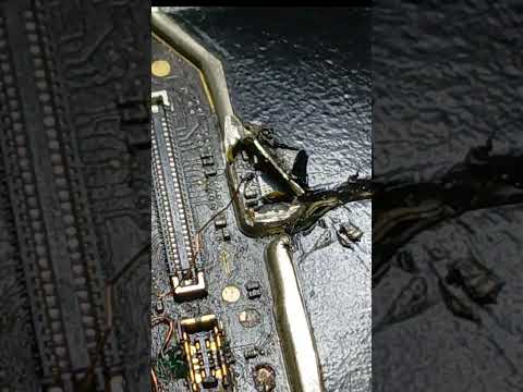 Reestabelecendo conexão trilha da bateria