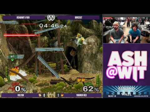 Volton (Fox) vs Trainer Red (Pikachu) - ASH@WIT #109 Melee Bracket