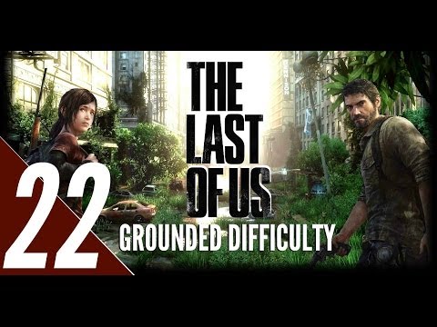 The Last of Us - Grounded Difficulty Walkthrough Part 22 - Snow Storm & David Fight