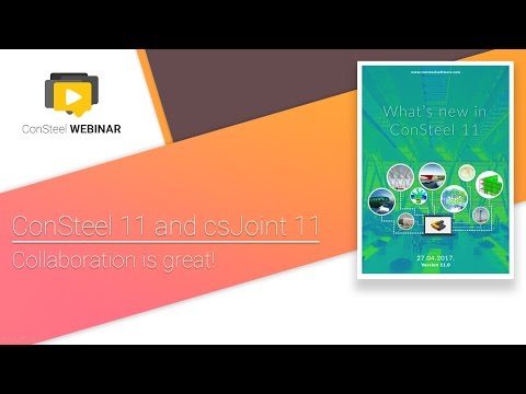 ConSteel 11 and csJoint 11 - Collaboration is great!