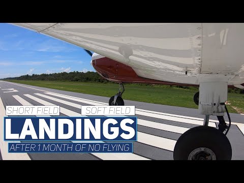 How I Land An Aircraft After A Month Off...