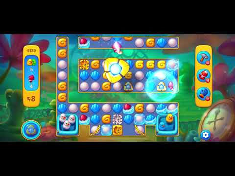 Fishdom level 9139 no boosters フィッシュダム