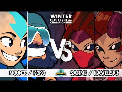 Pavelski/Sarme VS Mounir / KoKo | Losers Final | Brawlhalla Winter Doubles Championship - EU