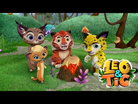 Leo and Tig 🦁 New compilation online 🐯 Funny Family Good Animated Cartoon for Kids