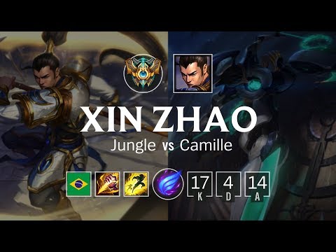 Xin Zhao Jungle vs Camille - BR Challenger Patch 8.23