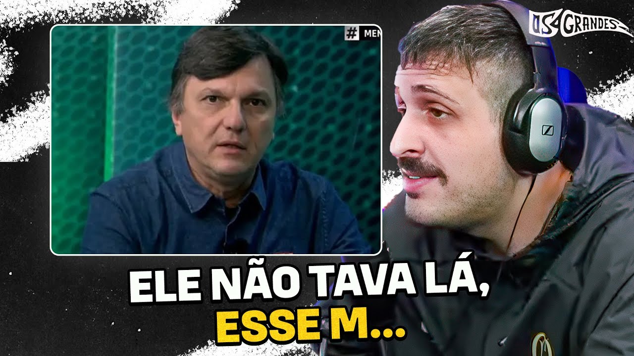 MIL GRAU RESPONDE MAURO CEZAR SOBRE TORCIDA DO CORINTHIANS