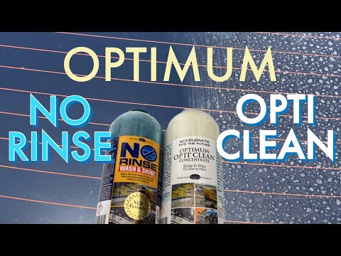 OPTIMUM OPTI CLEAN VS. OPTIMUM NO RINSE (ONR)/ WATERLESS WASH/ Auto Detailing/ Car Washing