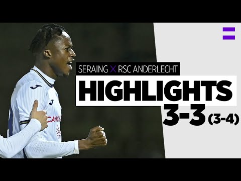 HIGHLIGHTS: Seraing - RSC Anderlecht | Croky Cup 21-22 | Penalties decide the cup thriller