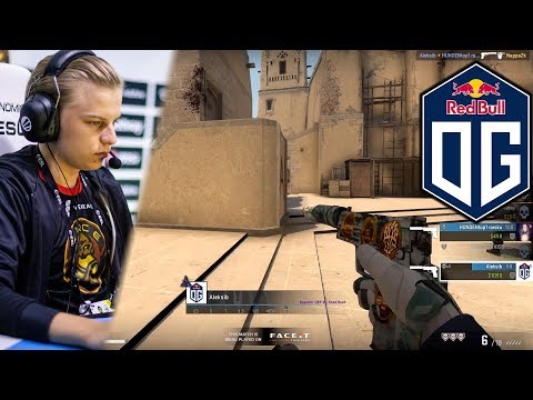 OG Aleksib playing Faceit in Mirage with 27 kills