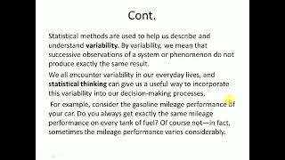 The role of statistics in engineering