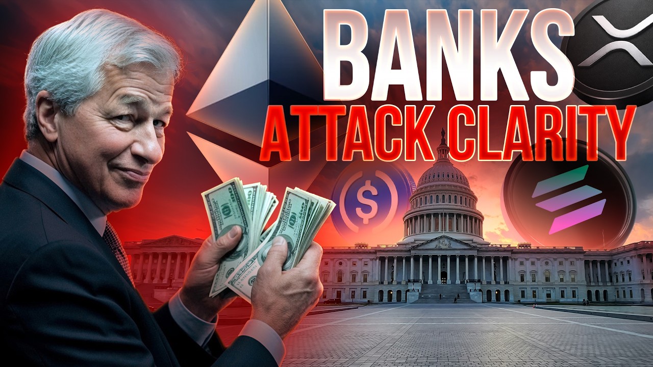 CLARITY Bill Released🚨Banks Immediately Attack Senate!🔥