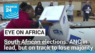 South African elections: ANC in lead, but on track to lose majority • FRANCE 24 English