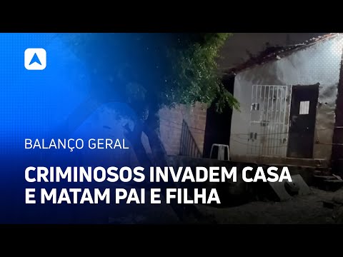 Criminosos encapuzados invadem residência e matam pai e filho a tiros; Criança tinham apenas 4 anos