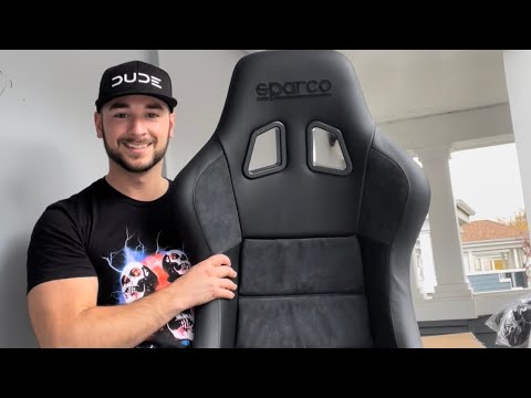 Unboxing and Installing Brand New Sparco Racing Seat for my Driving Simulator
