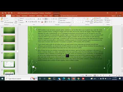 AWS Lambda, ECS, EKS and Fargate _ Module 2 Completion