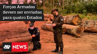 Bolsonaro autoriza operação militar para combater crimes ambientais na Amazônia