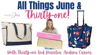 ☀️🏖️Everything 𝐉𝐮𝐧𝐞 & Thirty-One | Ind. Director Andrea Carver 2024