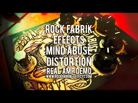 Rock Fabrik Effects: MIND ABUSE Distortion - AC30 & Vibrolux Rev. Demo