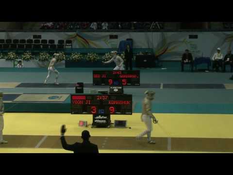 20100404 ws chm Baku 16 yellow YOON Jisu KOR 9 vs KOMASHUK Alina UKR 15 sd No