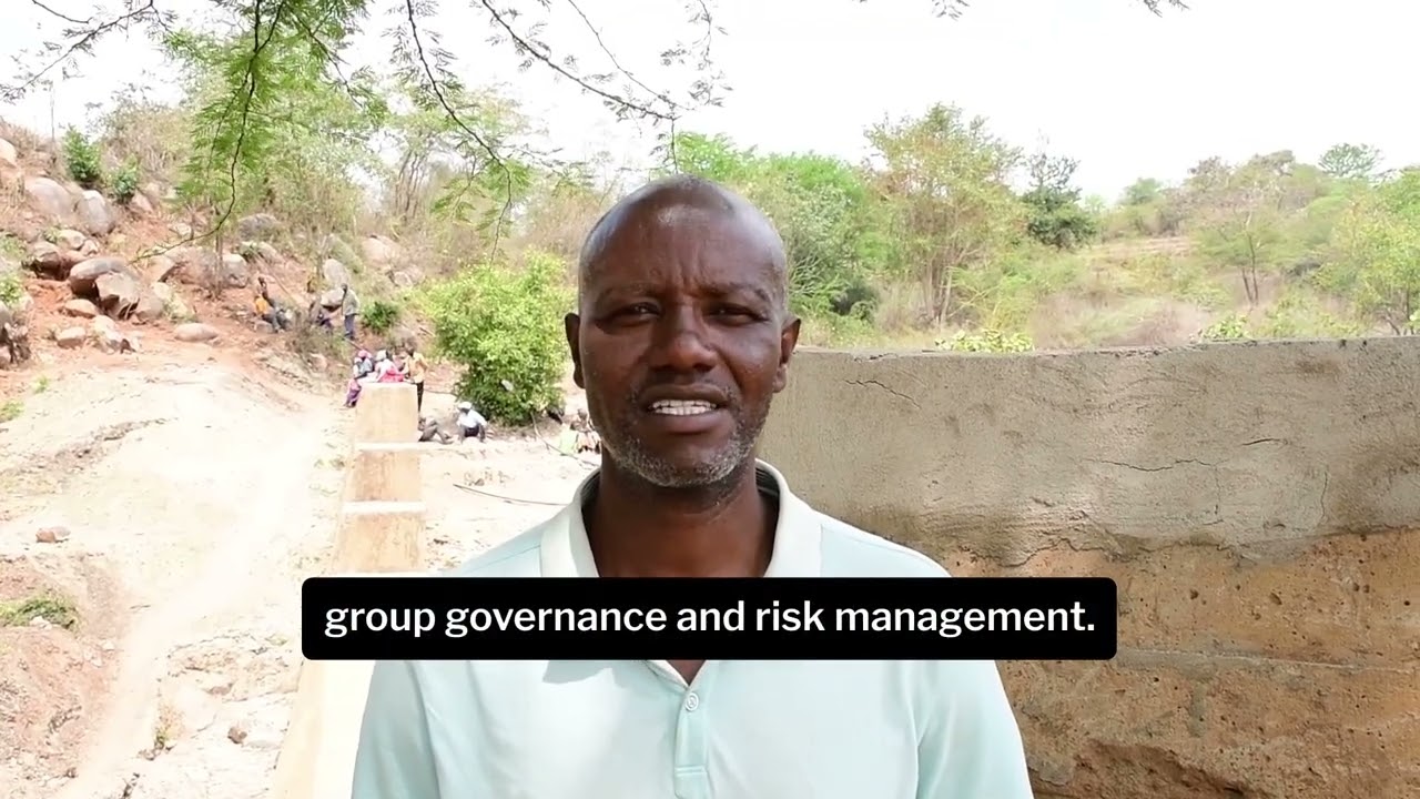 A sand dam project has changed the life of Kenyan farmer Alex
