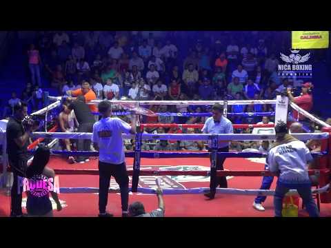 Felix Alvarado (Nic) VS Ivan Meneses (Mex) - Nica Boxing Promotions