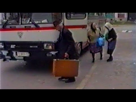 1991.09.15. - Petrinja - Zbjeg starijih i nemoćnih iz Petrinje