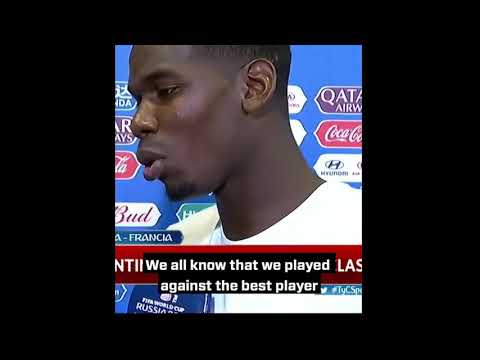 Paul Pogba pays tribute to Lionel Messi | "Leo always make me love football"