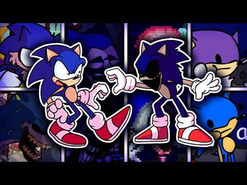 Confronting Yourself but Different Sonic Characters Sings 🐱 (Ring of Despair) [Version3] -FNF Cover