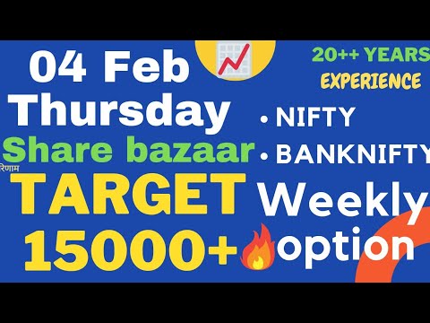 Thursday Market 04 February 2021 | NIFTY BANKNIFTY PREDICTION FOR TOMORROW | Options & Stocks to BUY