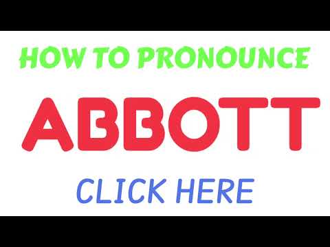 How To Pronounce Abbott | how to say Abbott correctly | correct pronunciation of Abbott
