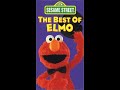 Sesame Street The Best Of Elmo 1996 VHS Full Screen