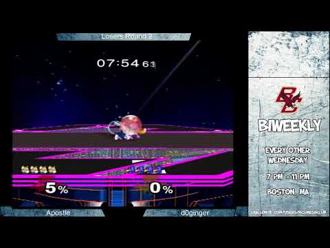 BC Biweekly 33: Losers Round 3 - Apostle (Sheik) vs d0ginger (Falco)