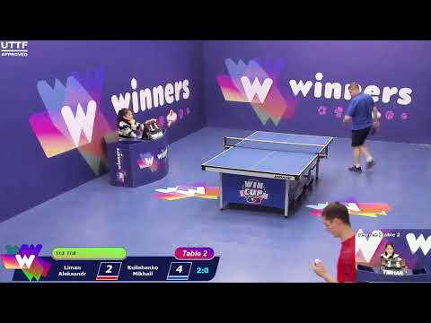 WINners CUP table 2  02.01 Liman Aleksandr - Kulishenko Mikhail 13:00