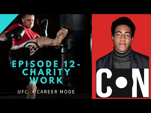 UFC 4 Career Mode Gameplay | Episode 12 - Charity Work