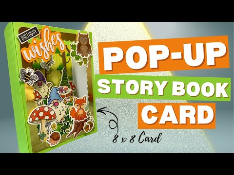 Pop-Up Story Book card