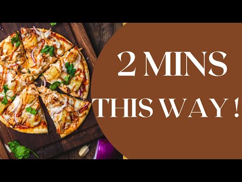 2 Min Pizza Dosa | Dosa Pizza | Street Style Pizza Dosa Recipe