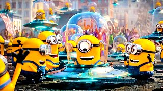 Minions salvam a Terra com NAVES ESPACIAIS | Minions & Monstros | Clipe