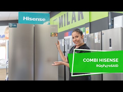 Frigo americano Hisense RQ5P470SAID con gran capacidad | Milar