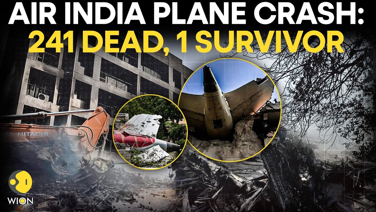 Ahmedabad Plane Crash LIVE: Passengers And Crew On Board Air India Flight Killed | Air India | LIVE