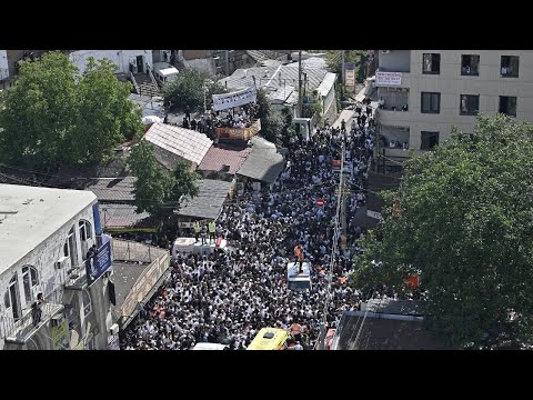 𝐎𝐧 𝐓𝐡𝐞 𝐒𝐭𝐫𝐞𝐞𝐭'𝐬 𝐨𝐟 𝐔𝐦𝐚𝐧: 35,000 ultra-Orthodox Jews Travel to Ukraine for Rosh Hashanah - 2023