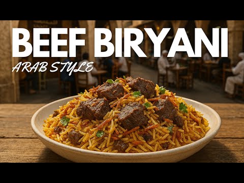 Beef Biryani Arab Style | Fit For A King
