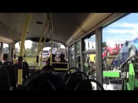 Unloading at Skoda dealership B1363