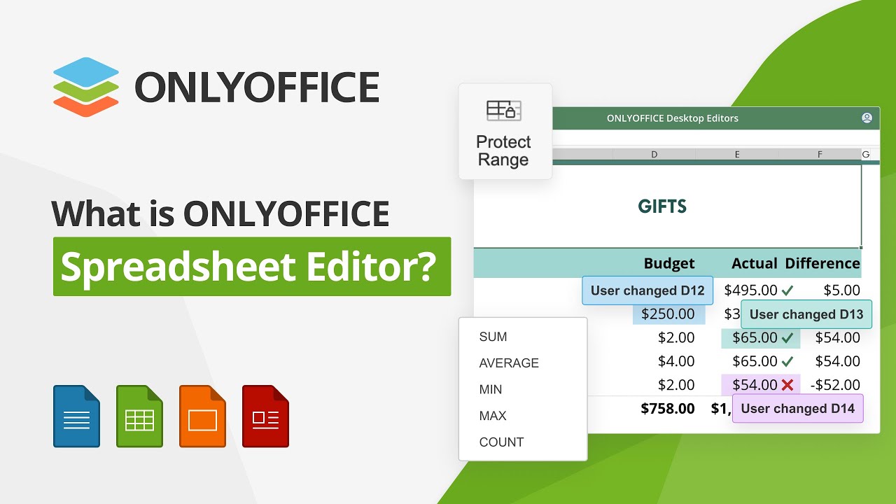 ONLYOFFICE Docs: Spreadsheet Editor