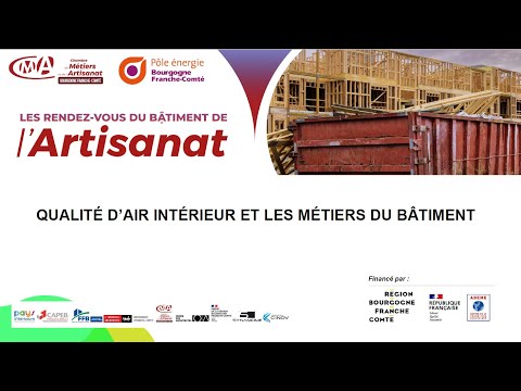 Qualité de l'air intérieur et les métiers du bâtiment